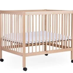 Sale Parc 97 hêtre naturel avec roues (75 x 95 cm) Parc Bébé Et Accessoires
