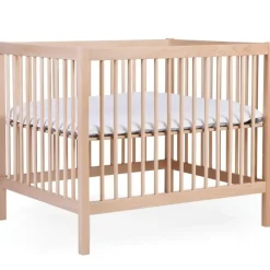 Sale Parc 97 hêtre naturel avec roues (75 x 95 cm) Parc Bébé Et Accessoires