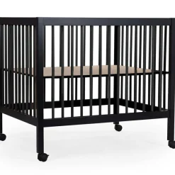 Discount Parc 97 noir avec roues (75 x 95 cm) Parc Bébé Et Accessoires