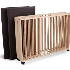 Hot Parc bébé pliant Moritz Natural (89 x 95 cm) Parc Bébé Et Accessoires