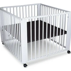 Best Parc bébé pliant Moritz White (89 x 95 cm) Parc Bébé Et Accessoires