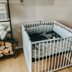 Best Parc bébé pliant Moritz White (89 x 95 cm) Parc Bébé Et Accessoires