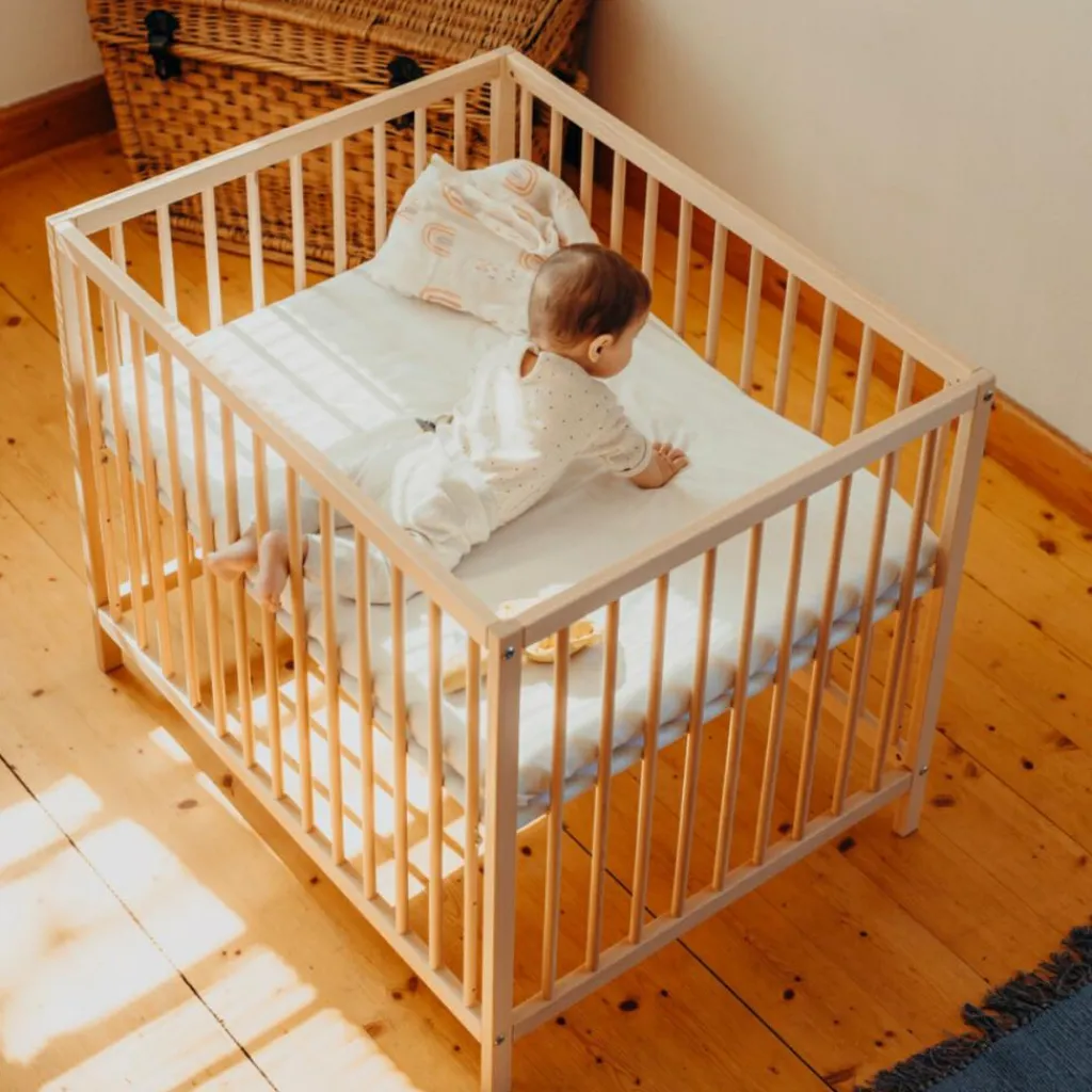 Best Parc de jeu Sarah Bois (75 x 95 cm) Parc Bébé Et Accessoires