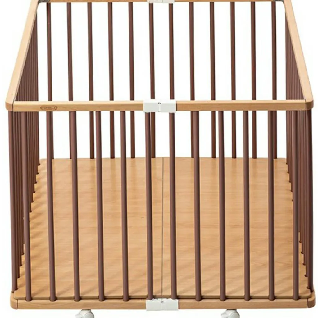 Sale Parc pliant carré en bois Gaby hybride vieux rose Parc Bébé Et Accessoires