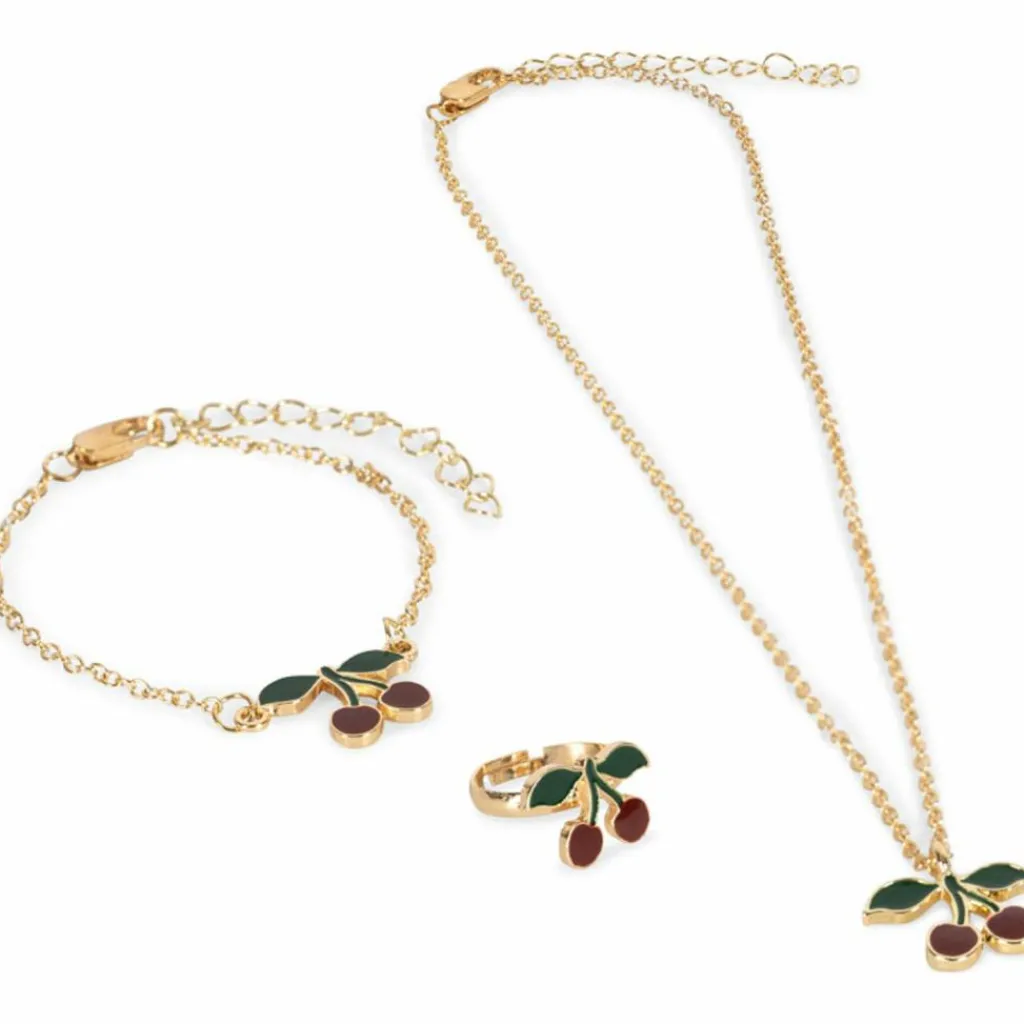 New Parure de bijoux enfant Cherry Accessoires De Déguisement