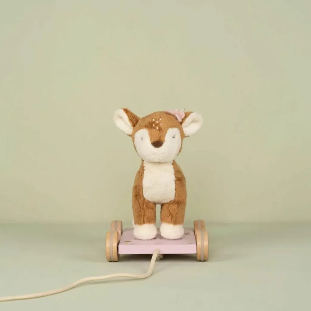 Outlet Peluche à tirer faon FSC Fairy Garden Jouet À Tirer / Pousser