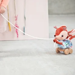 Peluche à tirer Stella le faon Jouet À Tirer / Pousser