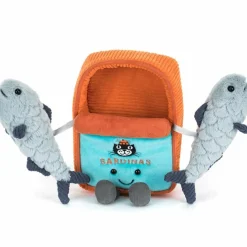 Hot Peluche Amuseable Boîte de Sardines (17 cm) Petite Peluche (< 20 Cm)