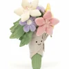 New Peluche Amuseable bouquet de Fleurs (31 cm) Peluche Moyenne (20-59 Cm)