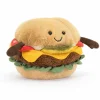 Peluche Amuseable Burger (12 cm) Petite Peluche (< 20 Cm)