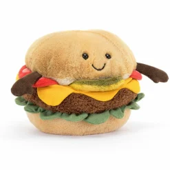 Peluche Amuseable Burger (12 cm) Petite Peluche (< 20 Cm)