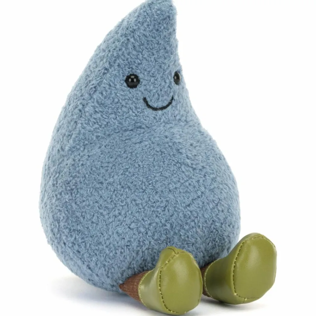 New Peluche Amuseable Happy goutte de pluie (13 cm) Petite Peluche (< 20 Cm)