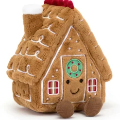 Hot Peluche Amuseable Maison en pain d'épice (22 cm) Peluche Moyenne (20-59 Cm)