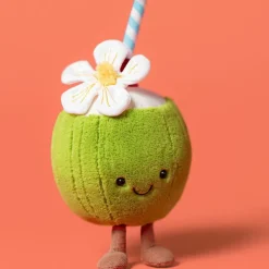 Discount Peluche Amuseable Noix de Coco Aruba (15 cm) Petite Peluche (< 20 Cm)