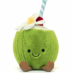 Discount Peluche Amuseable Noix de Coco Aruba (15 cm) Petite Peluche (< 20 Cm)