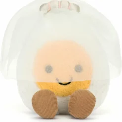 Peluche Amuseable Oeuf à la coque Mariée (14 cm) Petite Peluche (< 20 Cm)