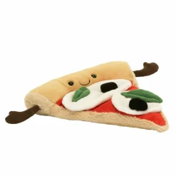 Sale Peluche Amuseable Part de pizza (23 cm) Peluche Moyenne (20-59 Cm)