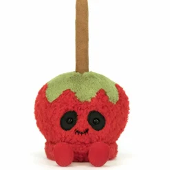 Peluche Amuseable Pomme d'amour (12 cm) Petite Peluche (< 20 Cm)