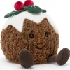 Outlet Peluche Amuseable Pudding de Noël (17 cm) Petite Peluche (< 20 Cm)