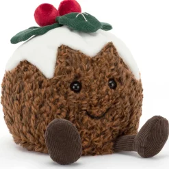 Outlet Peluche Amuseable Pudding de Noël (17 cm) Petite Peluche (< 20 Cm)