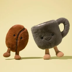 New Peluche Amuseable Tasse à café (14 cm) Petite Peluche (< 20 Cm)