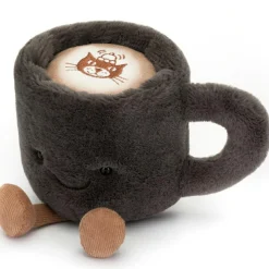 New Peluche Amuseable Tasse à café (14 cm) Petite Peluche (< 20 Cm)