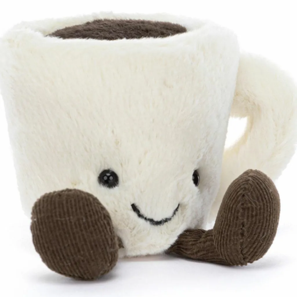 New Peluche Amuseable Tasse Café Espresso (10 cm) Petite Peluche (< 20 Cm)