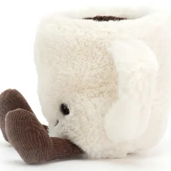 New Peluche Amuseable Tasse Café Espresso (10 cm) Petite Peluche (< 20 Cm)