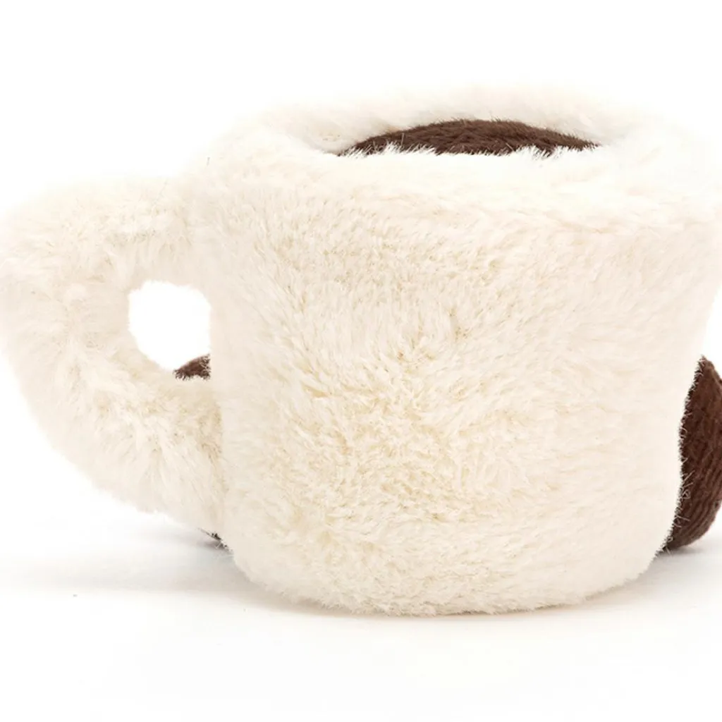 New Peluche Amuseable Tasse Café Espresso (10 cm) Petite Peluche (< 20 Cm)