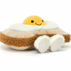 Clearance Peluche Amuseable Toast Egglantine sur pain grillé (16 cm) Petite Peluche (< 20 Cm)