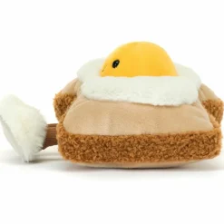 Clearance Peluche Amuseable Toast Egglantine sur pain grillé (16 cm) Petite Peluche (< 20 Cm)