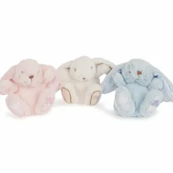 Hot Peluche Augustin le lapin rose (12 cm) Petite Peluche (< 20 Cm)