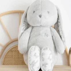 Best Peluche Augustin le lapin gris (25 cm) Peluche Moyenne (20-59 Cm)