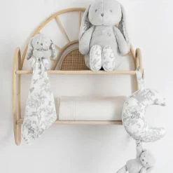 Best Peluche Augustin le lapin gris (25 cm) Peluche Moyenne (20-59 Cm)