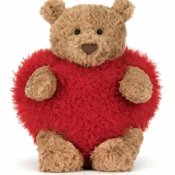 Clearance Peluche Bartholomew l'ours Coeur (26 cm) Peluche Moyenne (20-59 Cm)