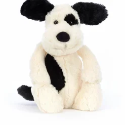 Clearance Peluche Bashful Chien noir et crème (31 cm) Peluche Moyenne (20-59 Cm)