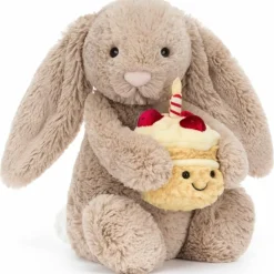 Discount Peluche Bashful Lapin Beige Anniversaire (31 cm) Peluche Moyenne (20-59 Cm)