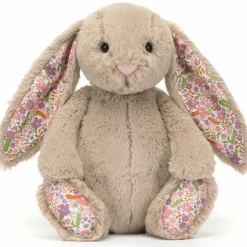 Sale Peluche Bashful Lapin en fleurs Beige (31 cm) Peluche Moyenne (20-59 Cm)