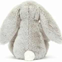 Best Peluche Bashful Lapin en fleurs Gris (31 cm) Peluche Moyenne (20-59 Cm)