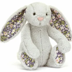 Peluche Bashful Lapin en fleurs Gris (18 cm) Petite Peluche (< 20 Cm)