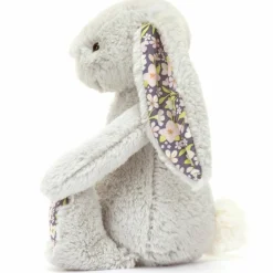 Peluche Bashful Lapin en fleurs Gris (18 cm) Petite Peluche (< 20 Cm)