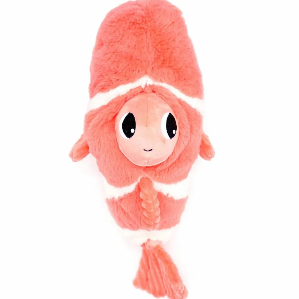 Outlet Peluche Bigou maman et bébé Les Ptipotos Corail (38 cm) Peluche Moyenne (20-59 Cm)