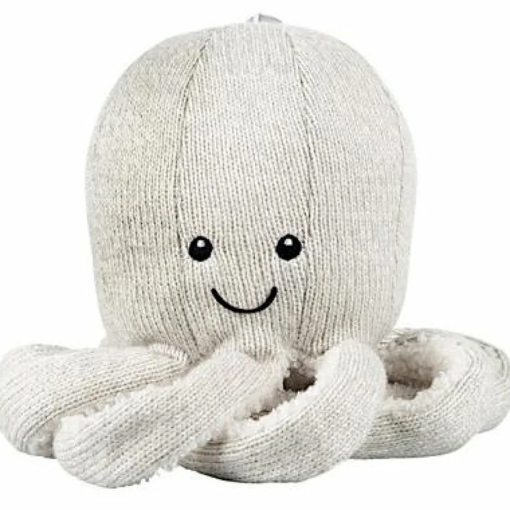Hot Peluche bluetooth octopus Olly écru Peluche Musicale