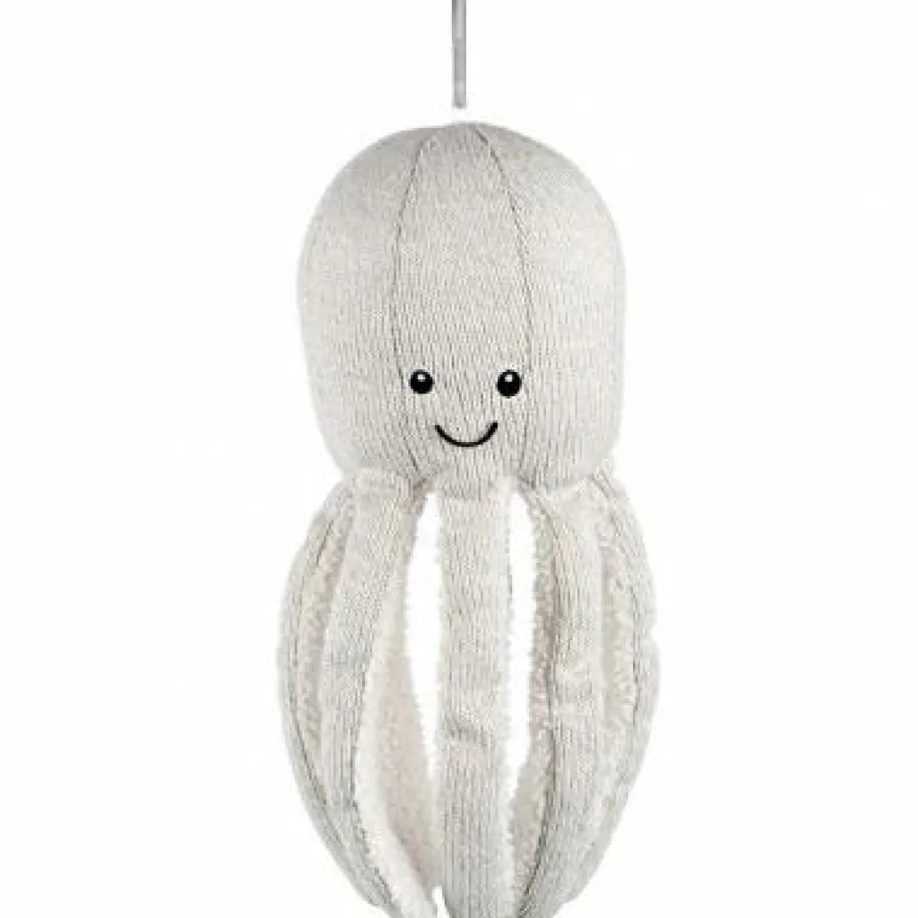 Hot Peluche bluetooth octopus Olly écru Peluche Musicale