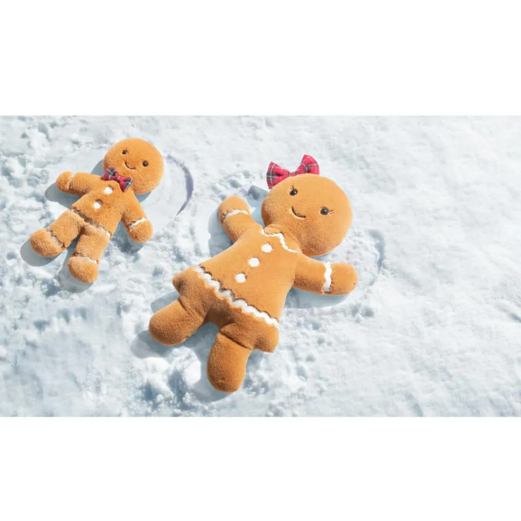 Discount Peluche bonhomme en pain d'épices Fred (19 cm) Petite Peluche (< 20 Cm)