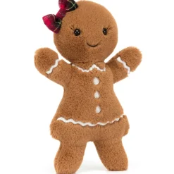 Outlet Peluche bonhomme en pain d'épices Ruby (18 cm) Petite Peluche (< 20 Cm)