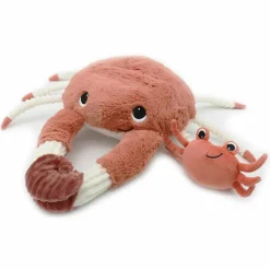 Sale Peluche Cassecou le crabe et son bébé terracotta (39 cm) Peluche Moyenne (20-59 Cm)