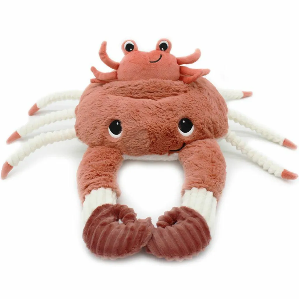 Sale Peluche Cassecou le crabe et son bébé terracotta (39 cm) Peluche Moyenne (20-59 Cm)