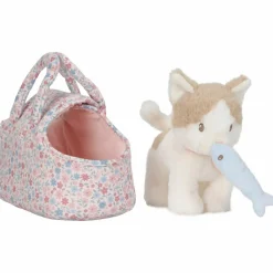 New Peluche chat avec sac de transport Marley Peluche Moyenne (20-59 Cm)