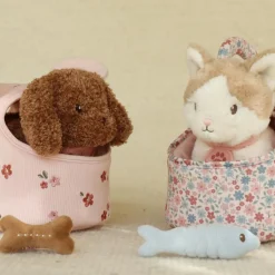 New Peluche chat avec sac de transport Marley Peluche Moyenne (20-59 Cm)